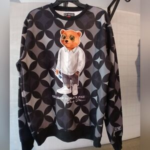 Pike Bear By Black Pike Men's Large Sweatshirt  FF#300